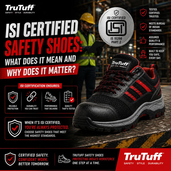 trutuff safety shoes ISI Certified Safety Shoes