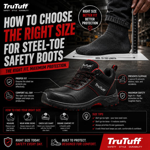 trutuff shoes how to choose the right shoe size everytime