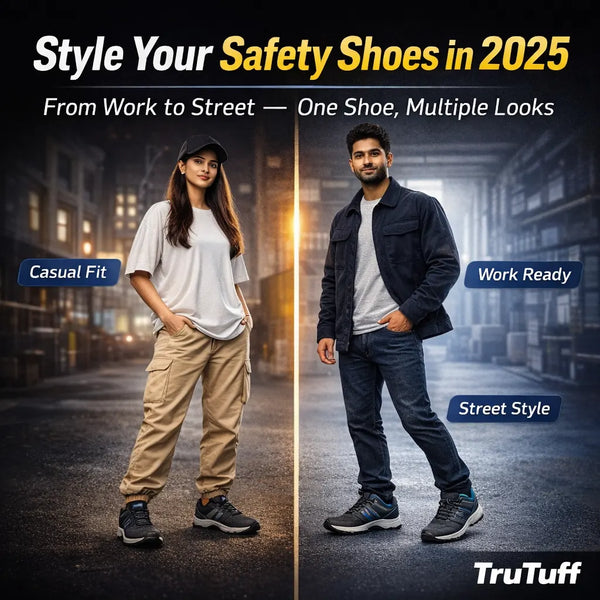 trutuff safety shoes work style with trutuff safety shoes how to wear the right attire for your workplace