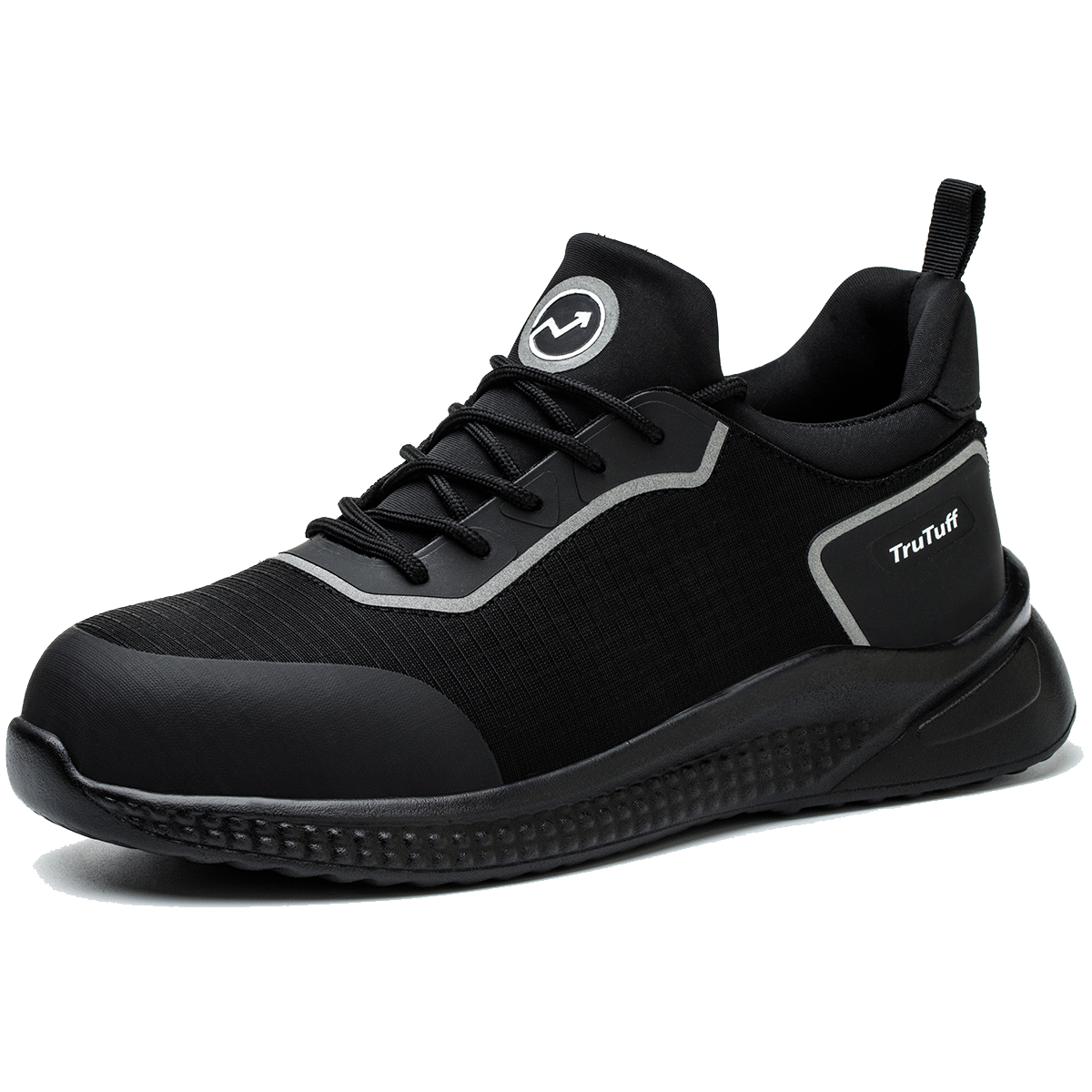 TruTuff OPUS Lightweight Work & Safety Shoes with steel toe and anti-puncture sole, combining sneaker-style comfort with industrial protection.