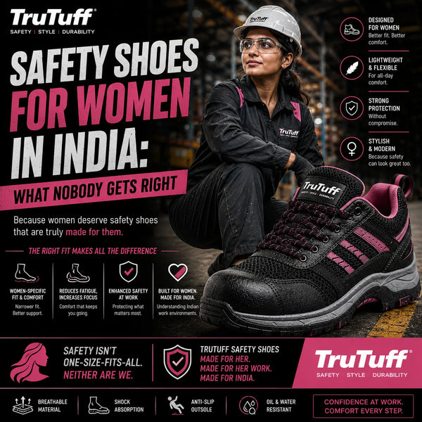 trutuff shoes safety shoes for women 