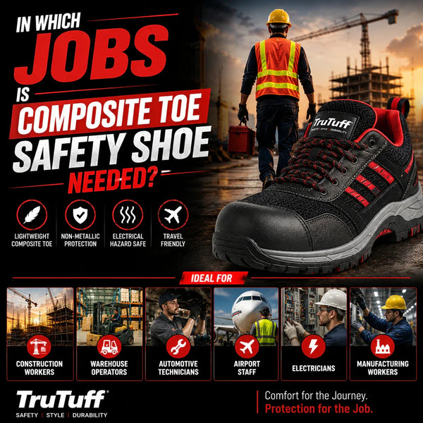 trutuff shoes which jobs require composite toe safety shoe