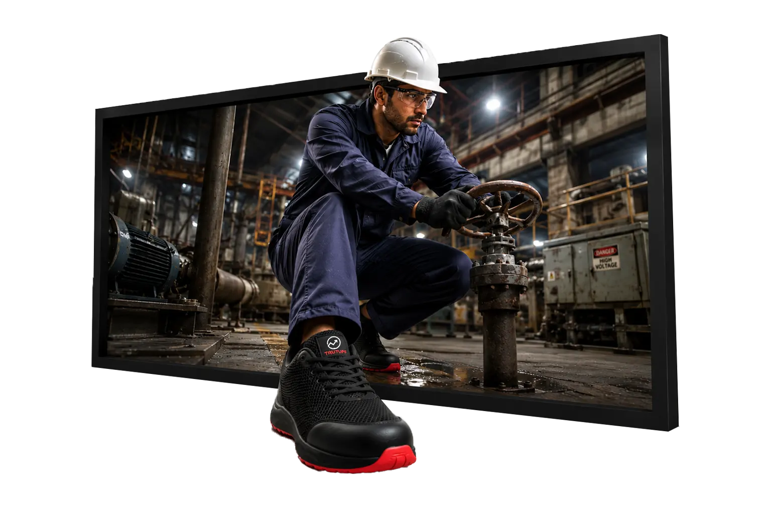 Tough on Hazards. Easy on Feet
