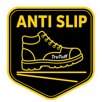 trutuff safety shoes anti slip logo