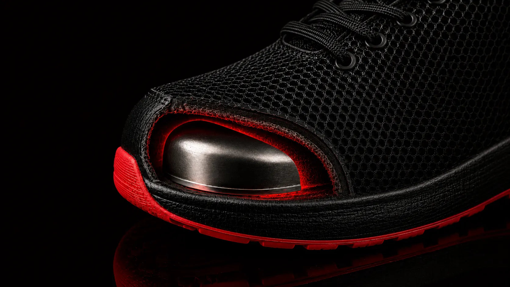 STEEL TOE PROTECTION - TruTuff Glide Safety Shoes, Steel Toe, ISI Certified