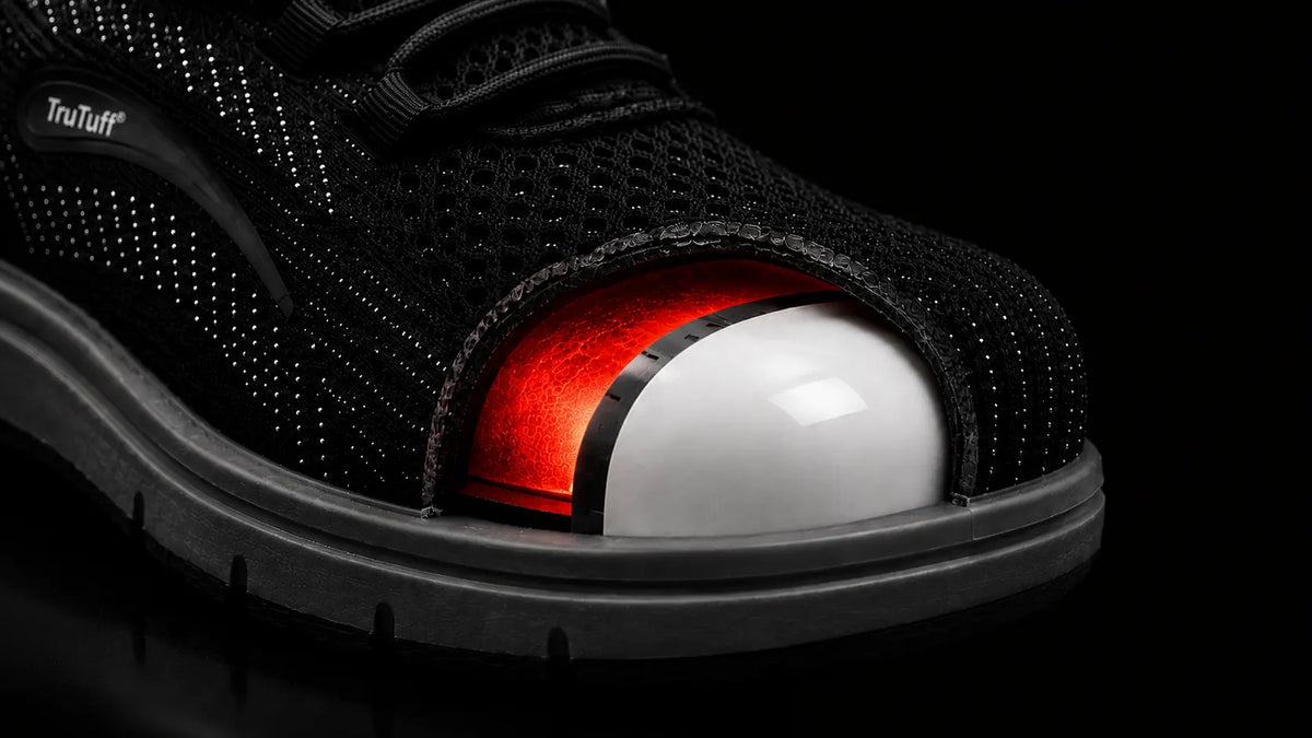 The Toe That Kills No Current - TruTuff Volt Safety Shoes - Composite Toe, Electrical Hazard Safe