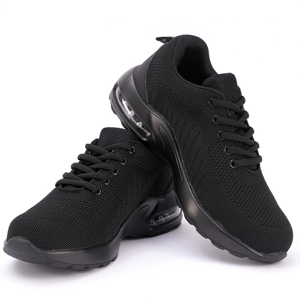 trutuff men sport wick safety shoes with anti-smash steel toe, anti-puncture kevlar midsole, anti-slip durable sole, breathable upper mesh, lightweight for industry, factory, warehouse, construction site, biking